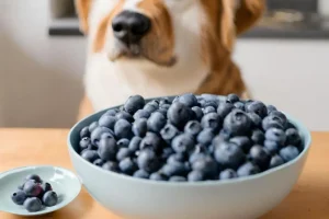 Read more about the article Blueberries and Peanut Butter – Homemade Dog Food for Brain and Heart Health